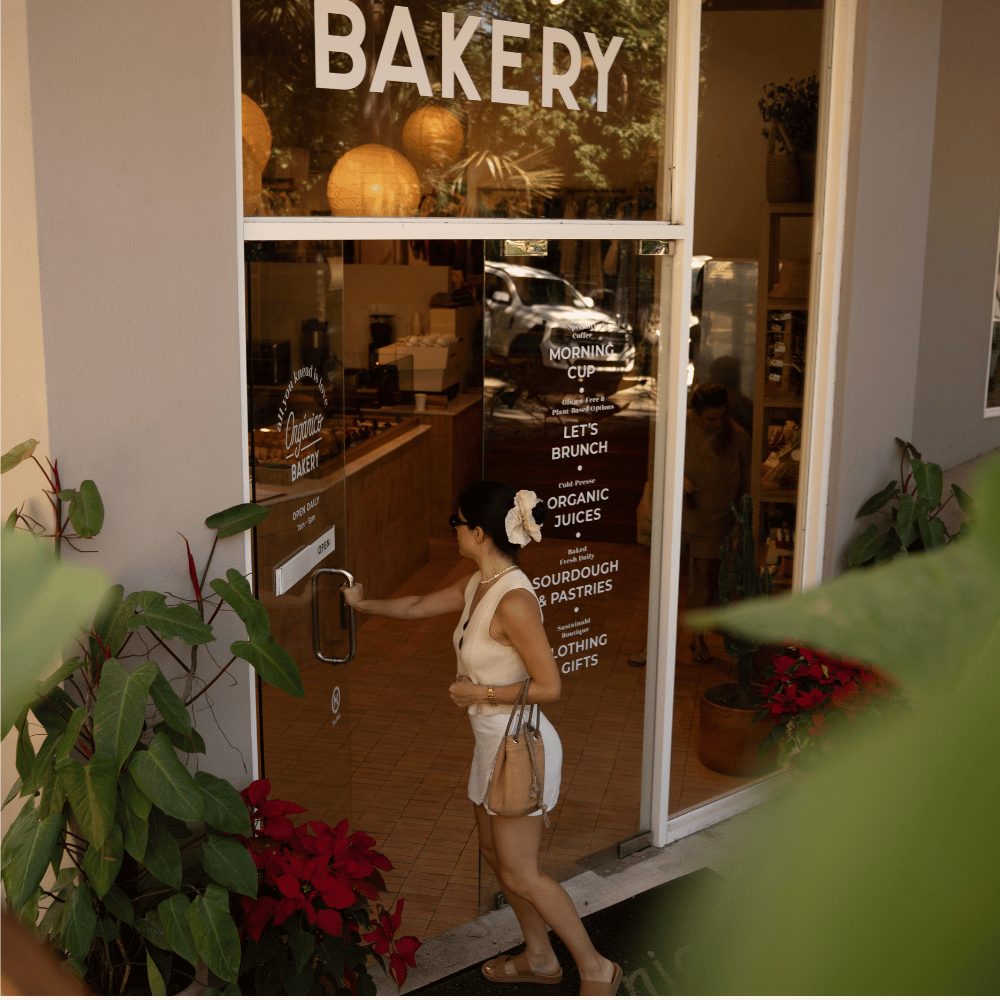 Beautifully designed bakery in Nosara