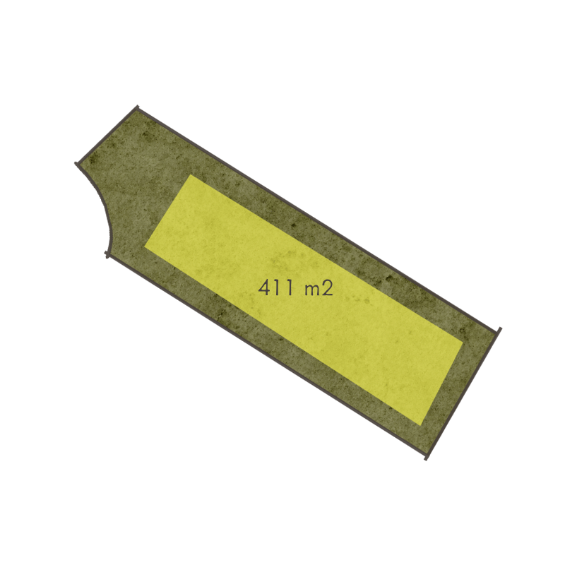 Buildable area diagram for Homesite 28