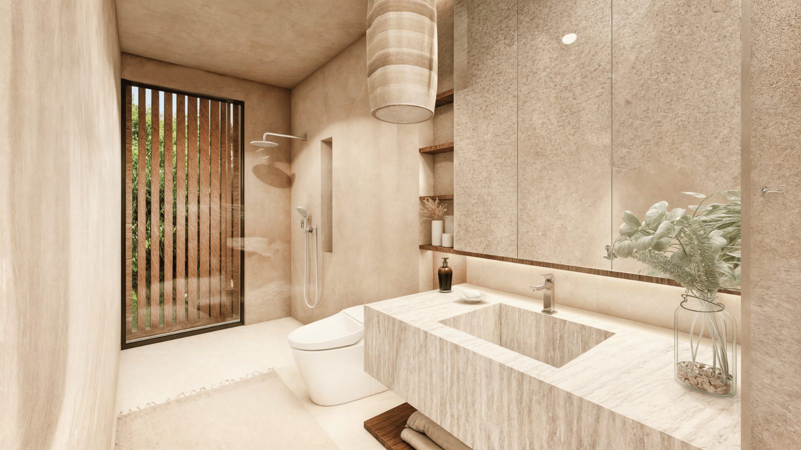 Alba Nueva master bathroom