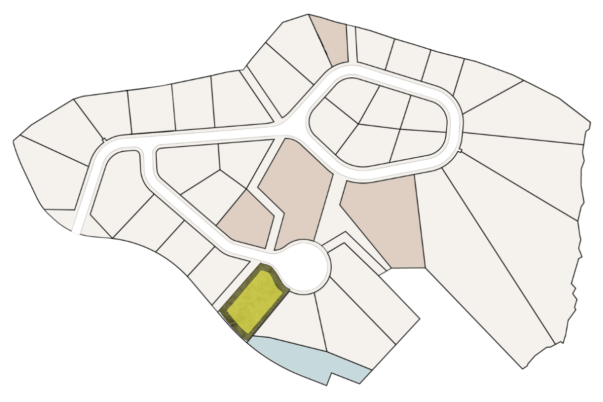 Site plan with Homesite 31 highlighted