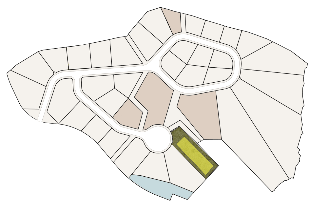 Site plan with Homesite 28 highlighted